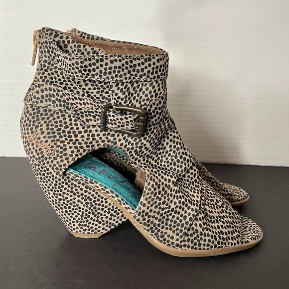 Blowfish Open Toe Booties - Picture 1 of 8